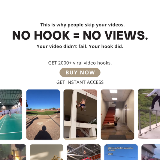 2000+ Viral Video Hooks Bundle